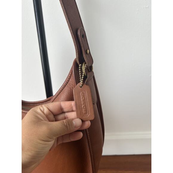 Vintage 90s COACH Becket Crescent Hobo Bag 9920 Shoulder Bag Purse Leather Read! - Picture 12 of 16